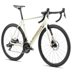 Orbea ORCA M30i - 105 Di2 Carbon Road Bike - 2024 - Ivory White - Burgundy (gloss) - Vulcano (matt) -Bike Sale Shop r108ttcc orbea orca m30i white 03 1561245