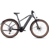 CUBE REACTION HYBRID Pro 625 Allroad - Electric Mountain Bike - 2023 - Flashgrey / Green