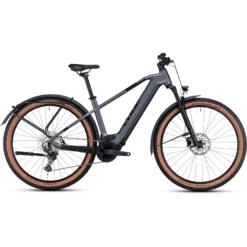 CUBE REACTION HYBRID Pro 625 Allroad - Electric Mountain Bike - 2023 - Flashgrey / Green