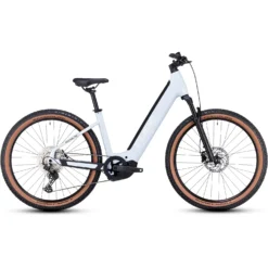 CUBE REACTION HYBRID Pro 625 - 27.5" Easy Entry Electric Mountain Bike - 2023 - Flashwhite / Black