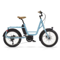 Benno Bikes REMIDEMI 9D Performance - 20" Electric Cargo Bike - 2023 - Dolphin Blue