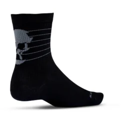 Ride Concepts Skully Socks - Black/Charcoal