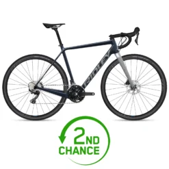 Ridley KANZO ADVENTURE 1.0 - GRX 600 - Carbon Gravel Bike - 2023 - Black - 2nd Choice