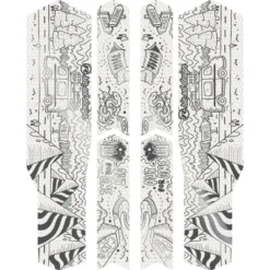 Rie:sel Design Chain:tape 3000 Protection Sticker - Vanlife Silver