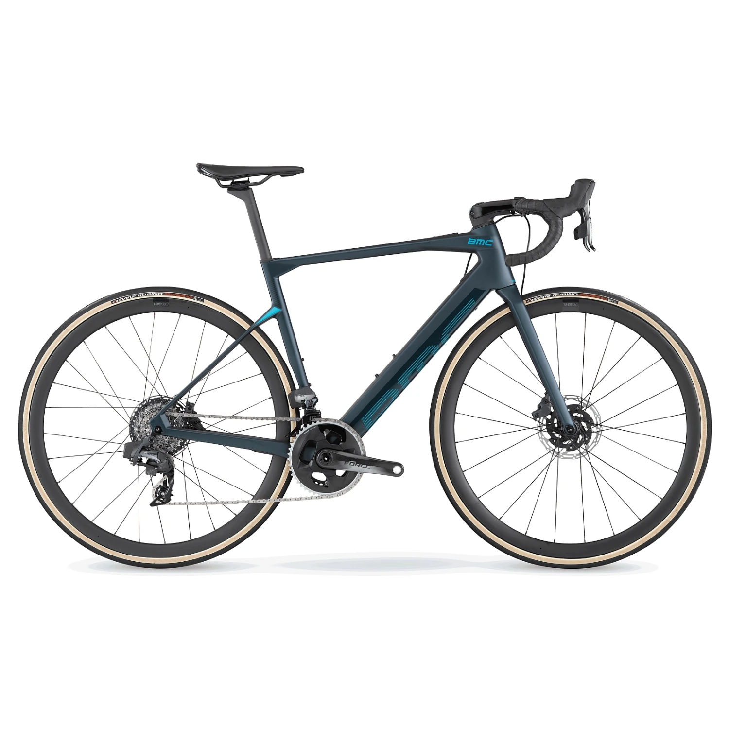 BMC ROADMACHINE AMP ONE - Electric Road Bike - 2023 - Deep Sea & Turquoise 1 BMC ROADMACHINE AMP ONE - Electric Road Bike - 2023 - Deep Sea & Turquoise