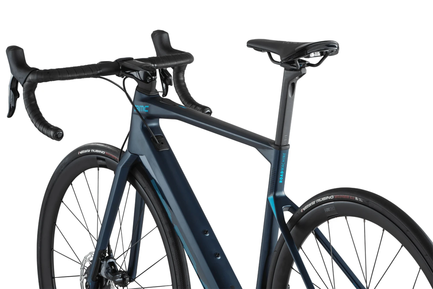 BMC ROADMACHINE AMP ONE - Electric Road Bike - 2023 - Deep Sea & Turquoise 10 BMC ROADMACHINE AMP ONE - Electric Road Bike - 2023 - Deep Sea & Turquoise - Image 10