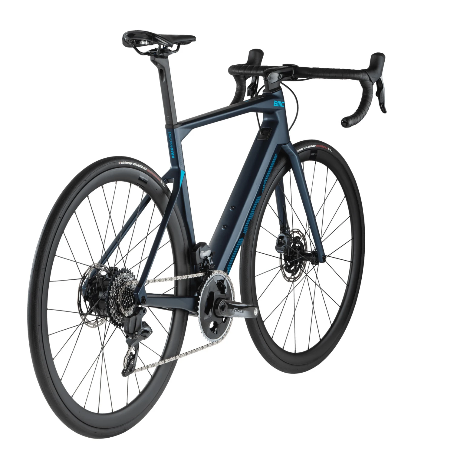 BMC ROADMACHINE AMP ONE - Electric Road Bike - 2023 - Deep Sea & Turquoise 4 BMC ROADMACHINE AMP ONE - Electric Road Bike - 2023 - Deep Sea & Turquoise - Image 4