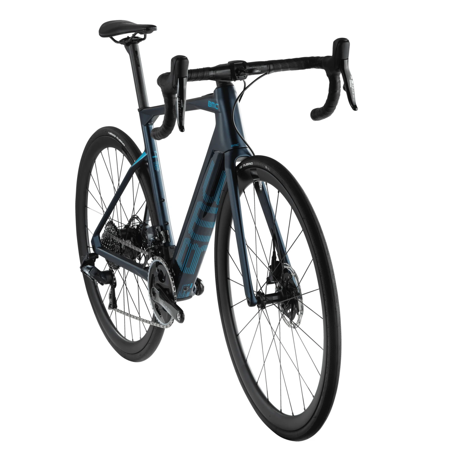 BMC ROADMACHINE AMP ONE - Electric Road Bike - 2023 - Deep Sea & Turquoise 3 BMC ROADMACHINE AMP ONE - Electric Road Bike - 2023 - Deep Sea & Turquoise - Image 3