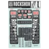 RockShox Decal Kit 35mm Stanchions/Dual Crown - BoXXer/Domain Dual Crown