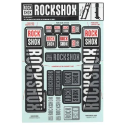 RockShox Decal Kit 35mm Stanchions/Dual Crown - BoXXer/Domain Dual Crown
