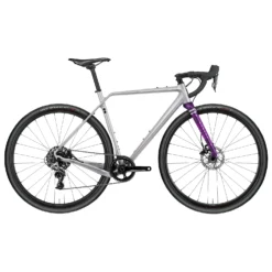 Rondo RUUT CF2 - SRAM Rival 1 Carbon Gravelbike - 2022 - Silver/Purple