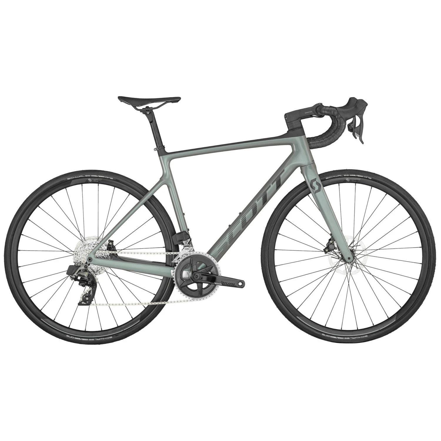 SCOTT ADDICT 10 - Carbon Road Bike - 2023 - Green 1 SCOTT ADDICT 10 - Carbon Road Bike - 2023 - Green