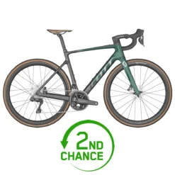 SCOTT ADDICT ERIDE 10 - Road E-Bike - Carbon - 2022 - Prism Aqua Green / Chrome - 2nd Choice