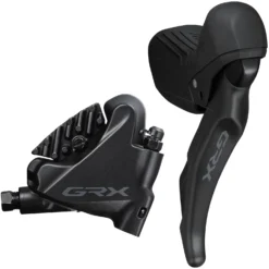 Shimano GRX ST-RX610 + BR-RX400 Disc Brake - STI | Hydraulic | Flat Mount | 2x12-speed - Right | Rear