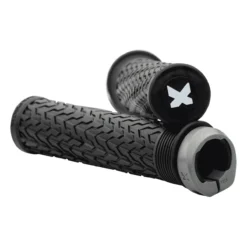 Sixpack S-Trix PA Lock-On Handlebar Grips - Steel Grey