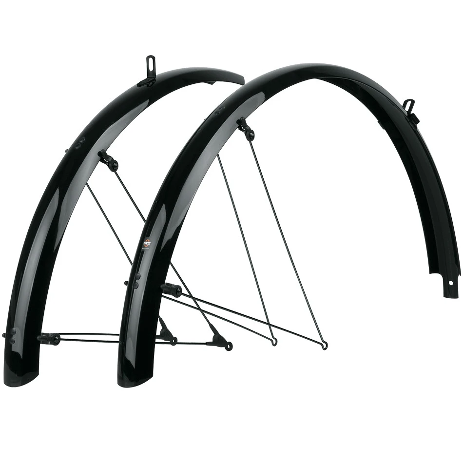 SKS Bluemels Basic Mudguard Set 28 Inch - Black 1 SKS Bluemels Basic Mudguard Set 28 Inch - Black