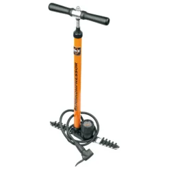 SKS Rennkompressor Floor Pump With Multivalve Head - Orange