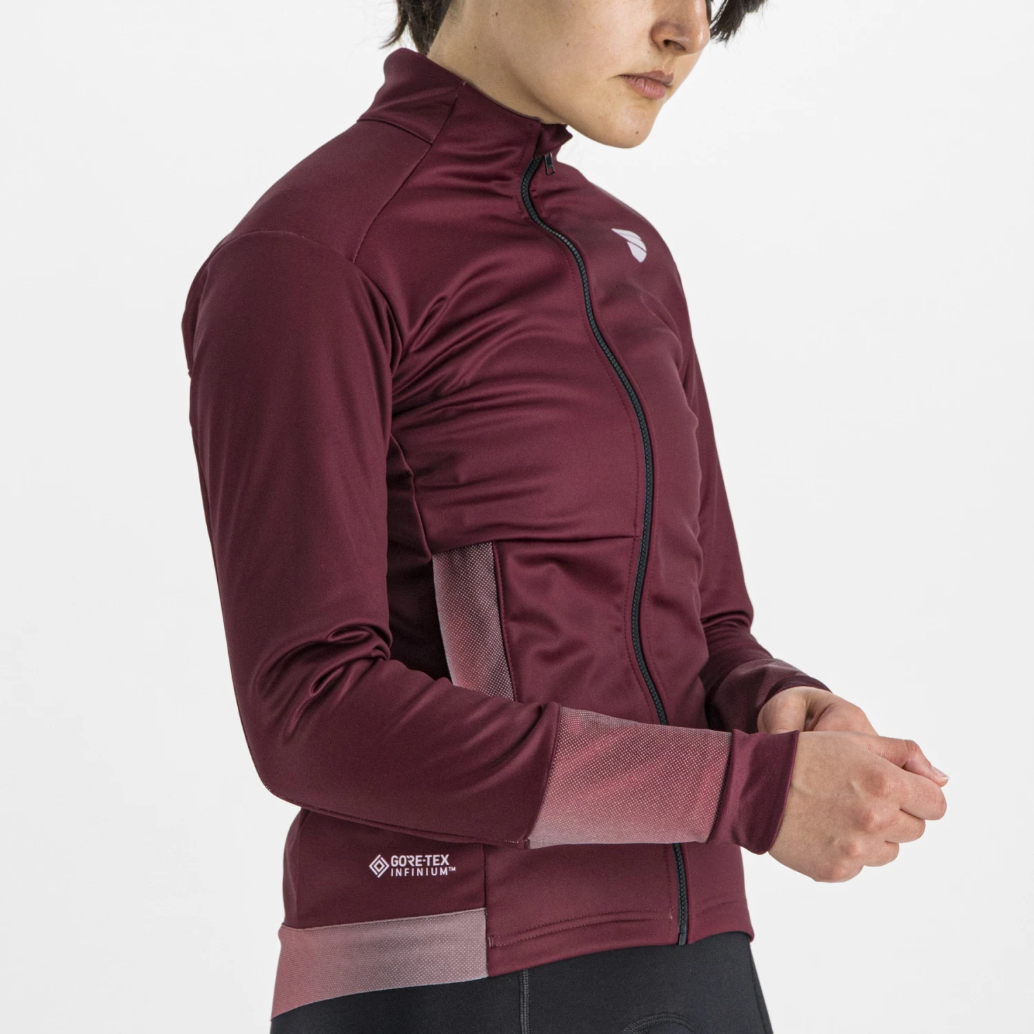 Sportful Super Women's Bike Jacket - 605 Red Wine 3 Sportful Super Women's Bike Jacket - 605 Red Wine - Image 3