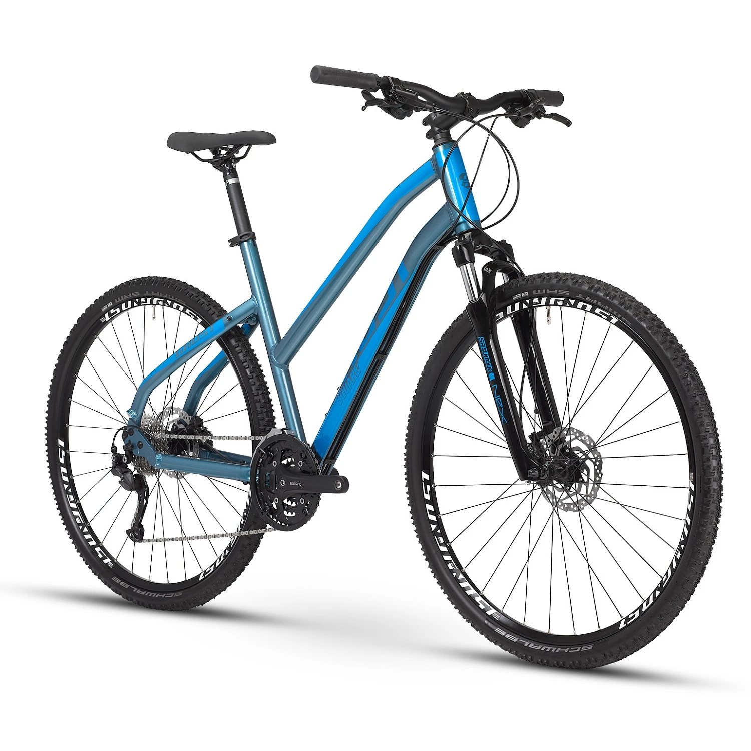 Ghost SQUARE CROSS Base AL W - Women Crossbike - 2022 - Petrol / Ocean 3 Ghost SQUARE CROSS Base AL W - Women Crossbike - 2022 - Petrol / Ocean - Image 3