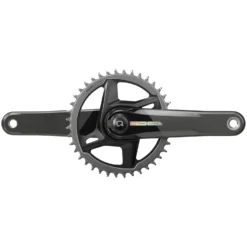 SRAM Force 1 Powermeter Crankset - Carbon | AXS | DUB | 1x12-speed | D2 - 40 Teeth | Unicorn Grey