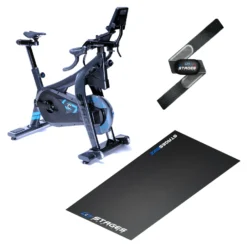 Stages Cycling StagesBike SB20 Bundle - Indoor Bike + Floor Mat + Heart Rate Monitor