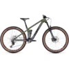 CUBE STEREO 140 HPC Rookie - 27.5" Carbon Youth Mountainbike - 2023 - Grey / Olive