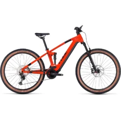 CUBE STEREO HYBRID 120 Race 625 - Electric Mountainbike - 2023 - Fireorange / Black