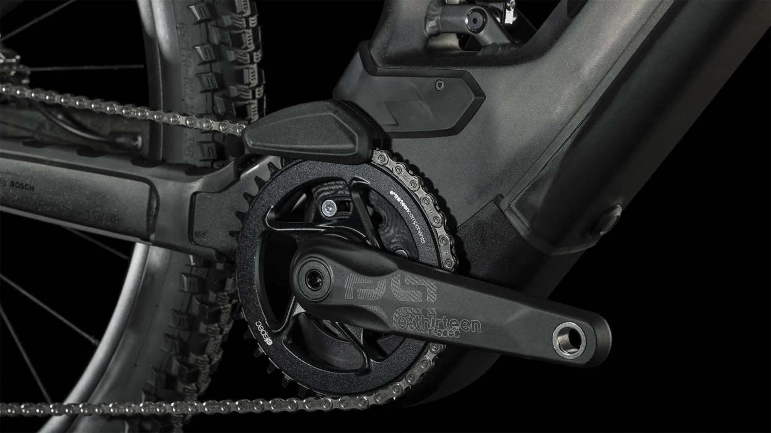 CUBE STEREO HYBRID 120 SLT 750 - Electric Mountainbike - 2023 - Prizmblack / Black A00 5 CUBE STEREO HYBRID 120 SLT 750 - Electric Mountainbike - 2023 - Prizmblack / Black A00 - Image 5