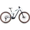 CUBE STEREO HYBRID 140 HPC Pro 750 - Carbon Electric Mountainbike - 2023 - Frostwhite / Grey