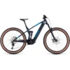 CUBE STEREO HYBRID 140 HPC SLX 750 - Carbon Electric Mountainbike - 2023 - Liquidblue / Blue A00