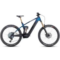 CUBE STEREO HYBRID 160 HPC SLT 750 - 27.5" Carbon Electric Mountainbike - 2023 - Nebula / Cabon