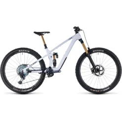 CUBE STEREO ONE77 C:68X SLT - 29" Carbon Mountainbike - 2023 - Flashwhite / Grey
