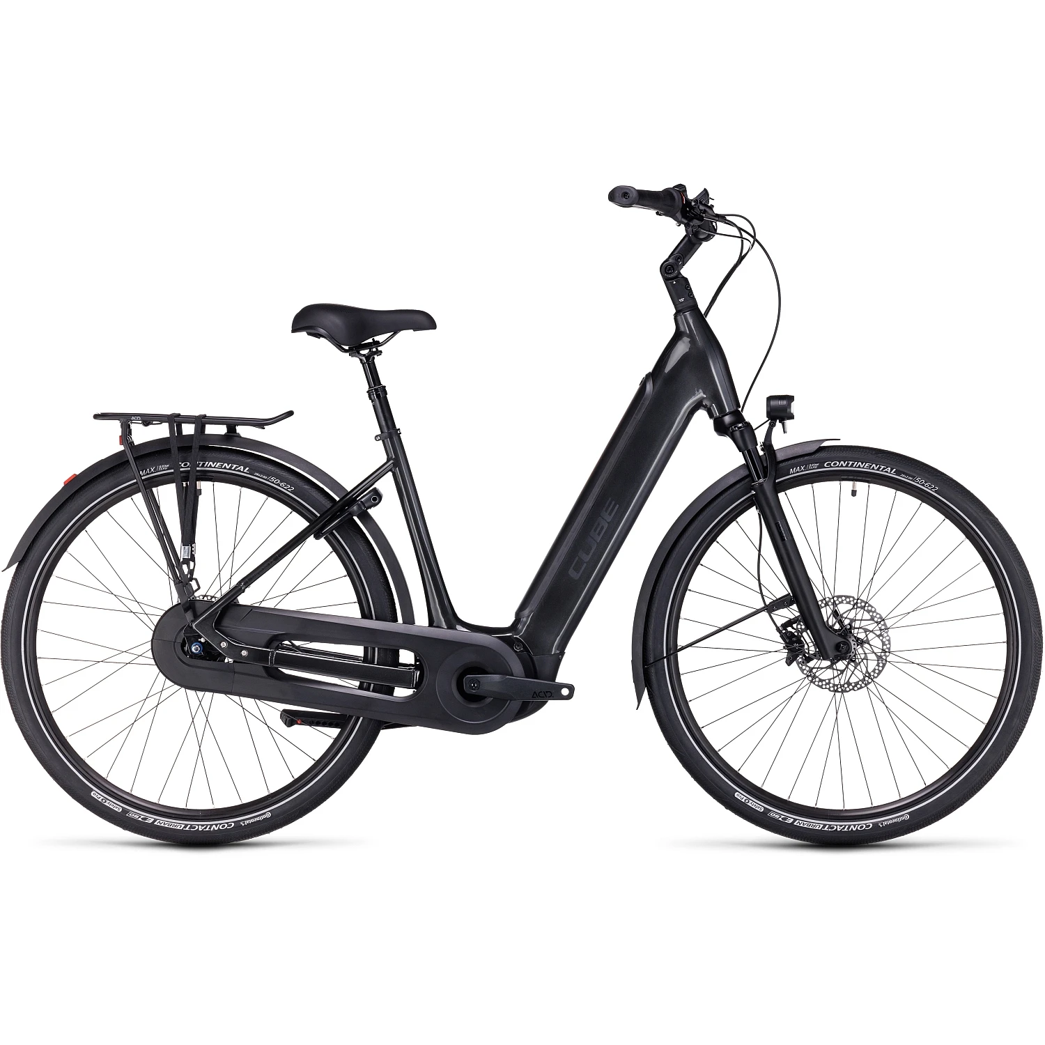 CUBE SUPREME HYBRID EX 625 - Easy Entry Electric Bike - 2023 - Grey / Black 1 CUBE SUPREME HYBRID EX 625 - Easy Entry Electric Bike - 2023 - Grey / Black