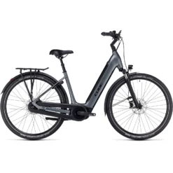CUBE SUPREME HYBRID Pro 625 - Easy Entry Electric Bike - 2023 - Flashgrey / Black