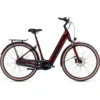CUBE SUPREME HYBRID Pro 625 - Easy Entry Electric Bike - 2023 - Red / Black