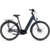 CUBE SUPREME HYBRID SLT 625 - Easy Entry Electric Bike - 2023 - Midnight / Black