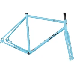 Surly Preamble - 28" Steel Frame Set - 2023 - Skyrim Blue