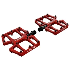 Tatze LINK TI - MTB Flat Pedals - Bloody Red