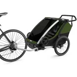 Thule Chariot Cab 2 - Bike Trailer For 2 Kids - Cypress Green 17 Thule Chariot Cab 2 - Bike Trailer For 2 Kids - Cypress Green -Bike Sale Shop thule chariot cab 2 bike trailer for 2 kids cypress green 5 959254