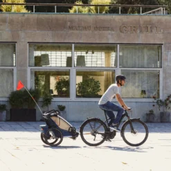 Thule Chariot Cross 1 - Bike Trailer For 1 Kid - Majolica Blue -Bike Sale Shop thule chariot cross 1 bike trailer for 1 kid majolica blue 17 1272547