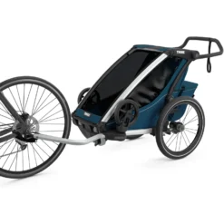 Thule Chariot Cross 1 - Bike Trailer For 1 Kid - Majolica Blue -Bike Sale Shop thule chariot cross 1 bike trailer for 1 kid majolica blue 6 956758