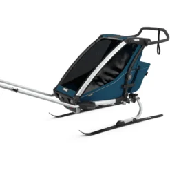 Thule Chariot Cross 1 - Bike Trailer For 1 Kid - Majolica Blue -Bike Sale Shop thule chariot cross 1 bike trailer for 1 kid majolica blue 9 956761