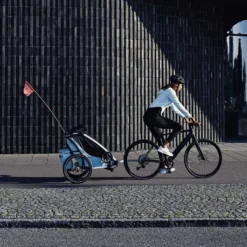 Thule Chariot Cross 2 - Bike Trailer For 2 Kids - Alaska -Bike Sale Shop thule chariot cross 2 bike trailer for 2 kids alaska 16 1272573