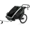 Thule Chariot Lite 2 - Bike Trailer For 2 Kids - Agave