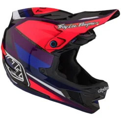 Troy Lee Designs D4 Carbon MIPS Helmet - Reverb Pink/Purple