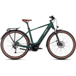 CUBE TOURING HYBRID ONE 500 - Electric Touring Bike - 2023 - Darkgreen / Green