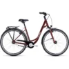 CUBE TOWN - Easy Entry City-Bike - 2023 - Red / Grey