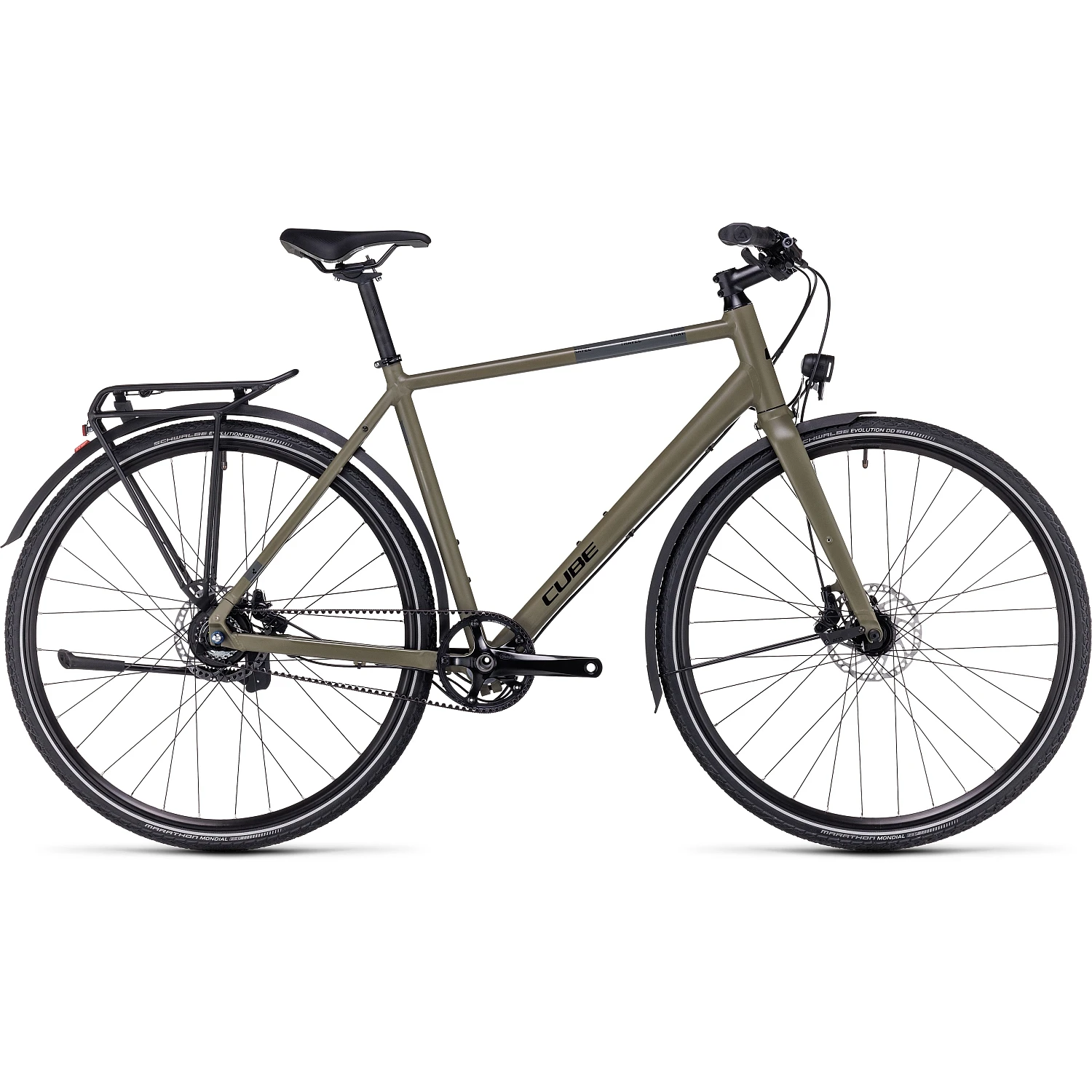 CUBE TRAVEL SLX - Touring Bike - 2023 - Olive / Black 1 CUBE TRAVEL SLX - Touring Bike - 2023 - Olive / Black