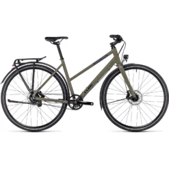 CUBE TRAVEL SLX - Women Touring Bike - 2023 - Olive / Black