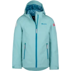 Trollkids Telemark Kids Jacket - Glacier Green/Teal